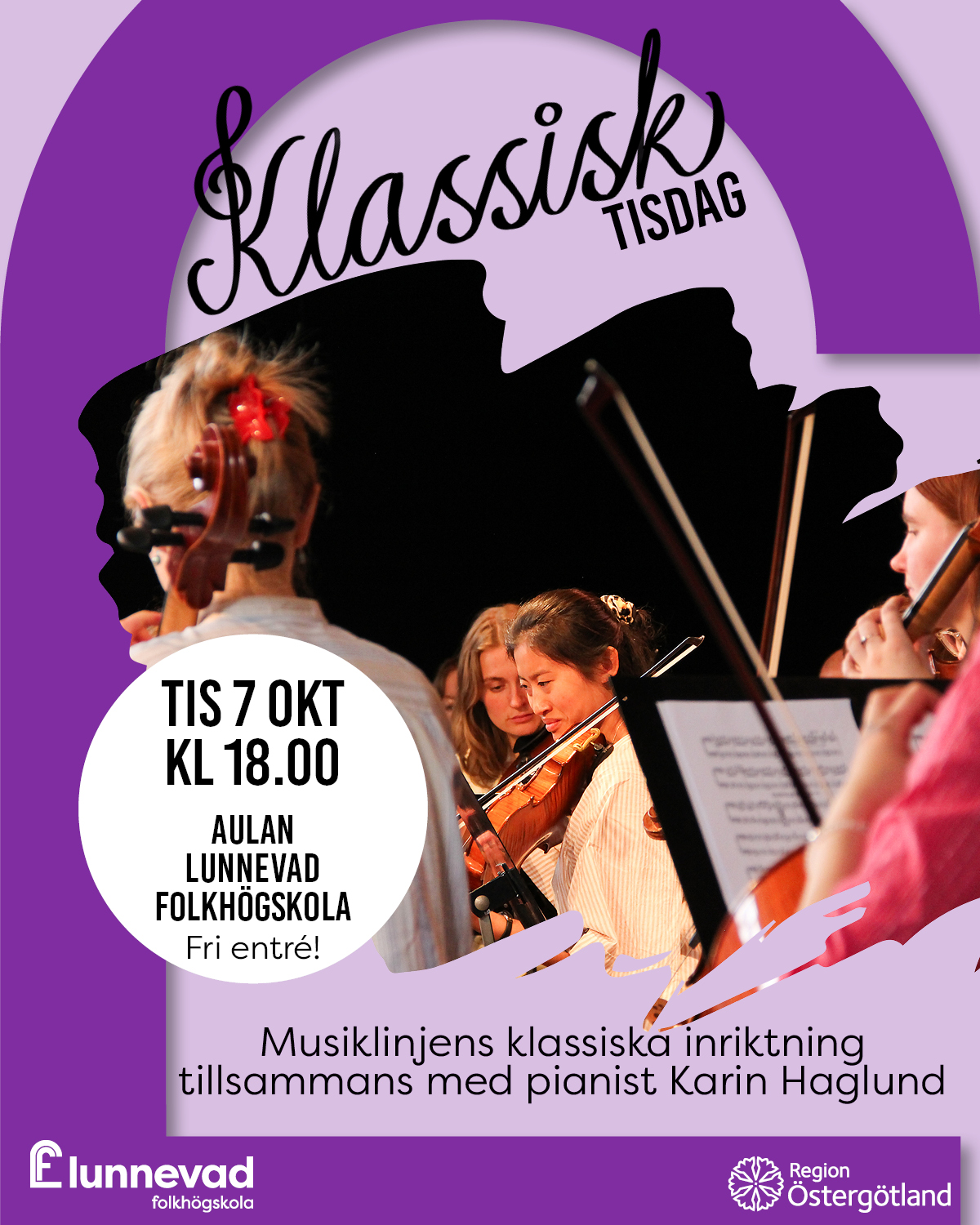 Affisch för klassisk tisdag