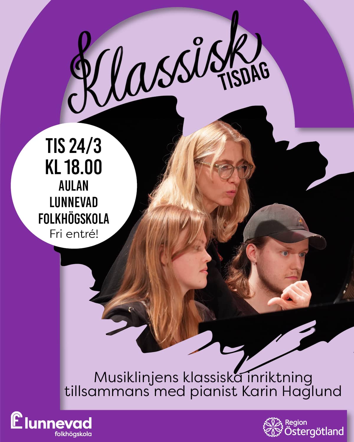Affisch klassisk tisdag