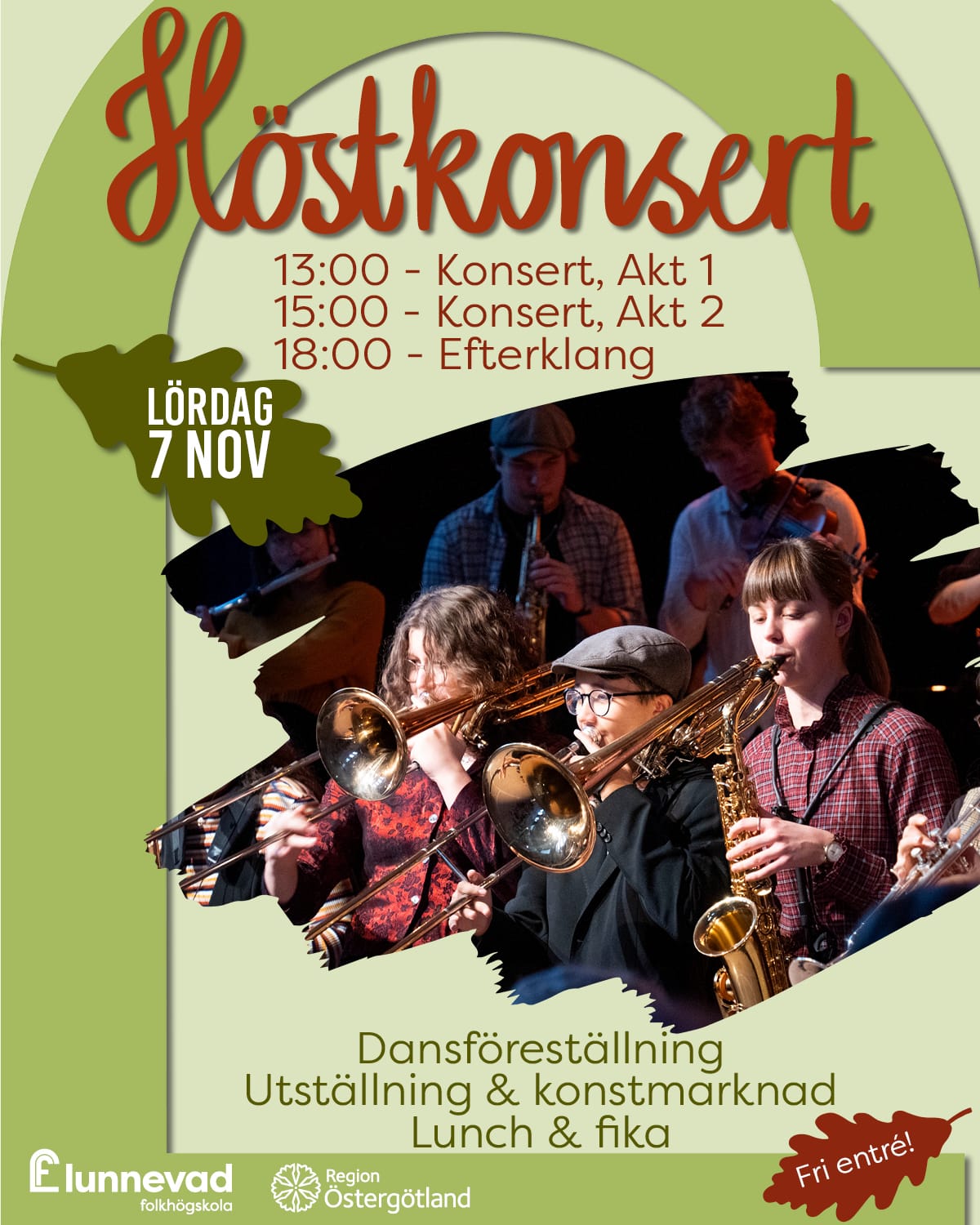 Affisch höstkonsert