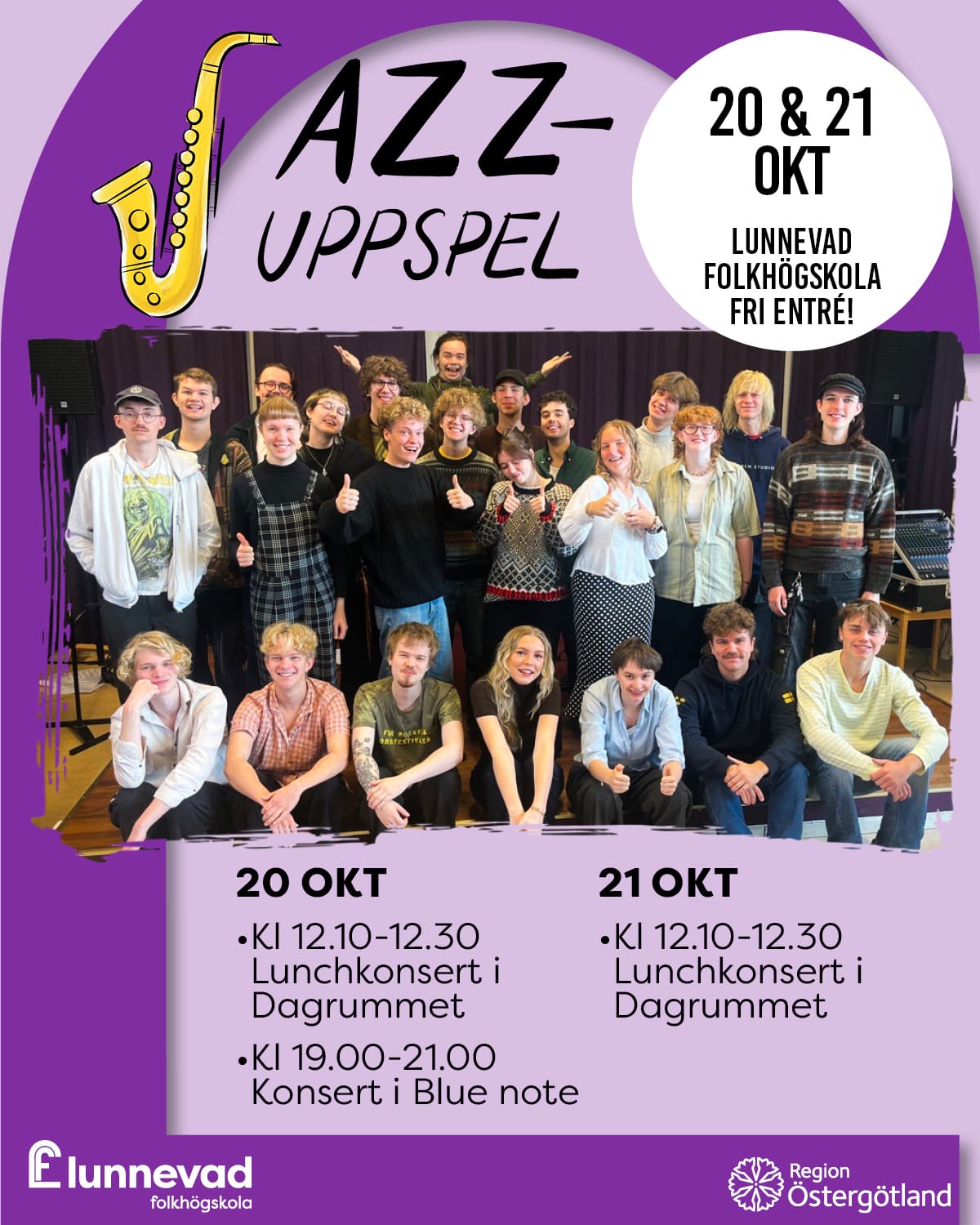 Affisch för Jazzuppspel