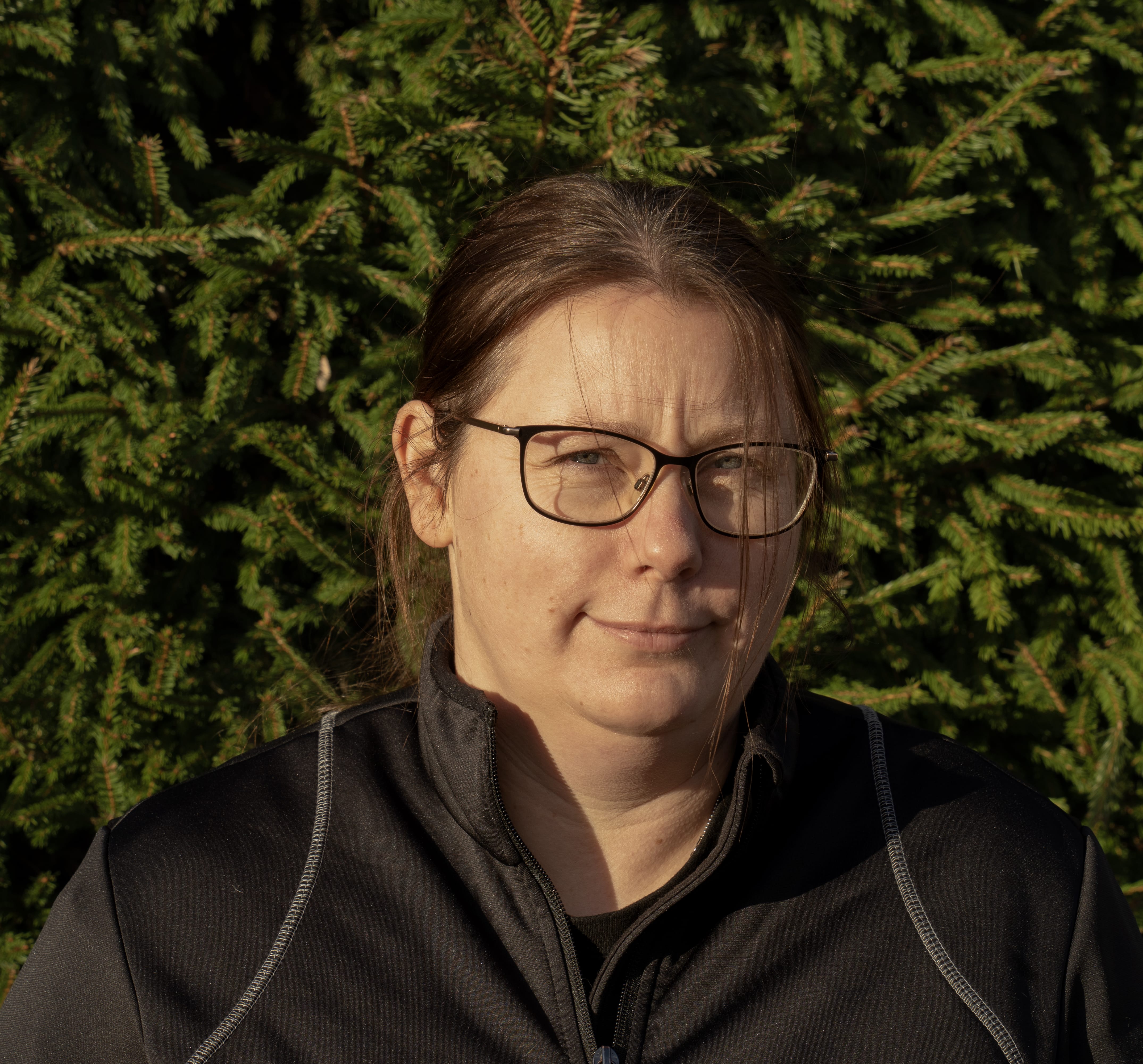 Porträtt av Jessica Andersson, städ och service. Foto.