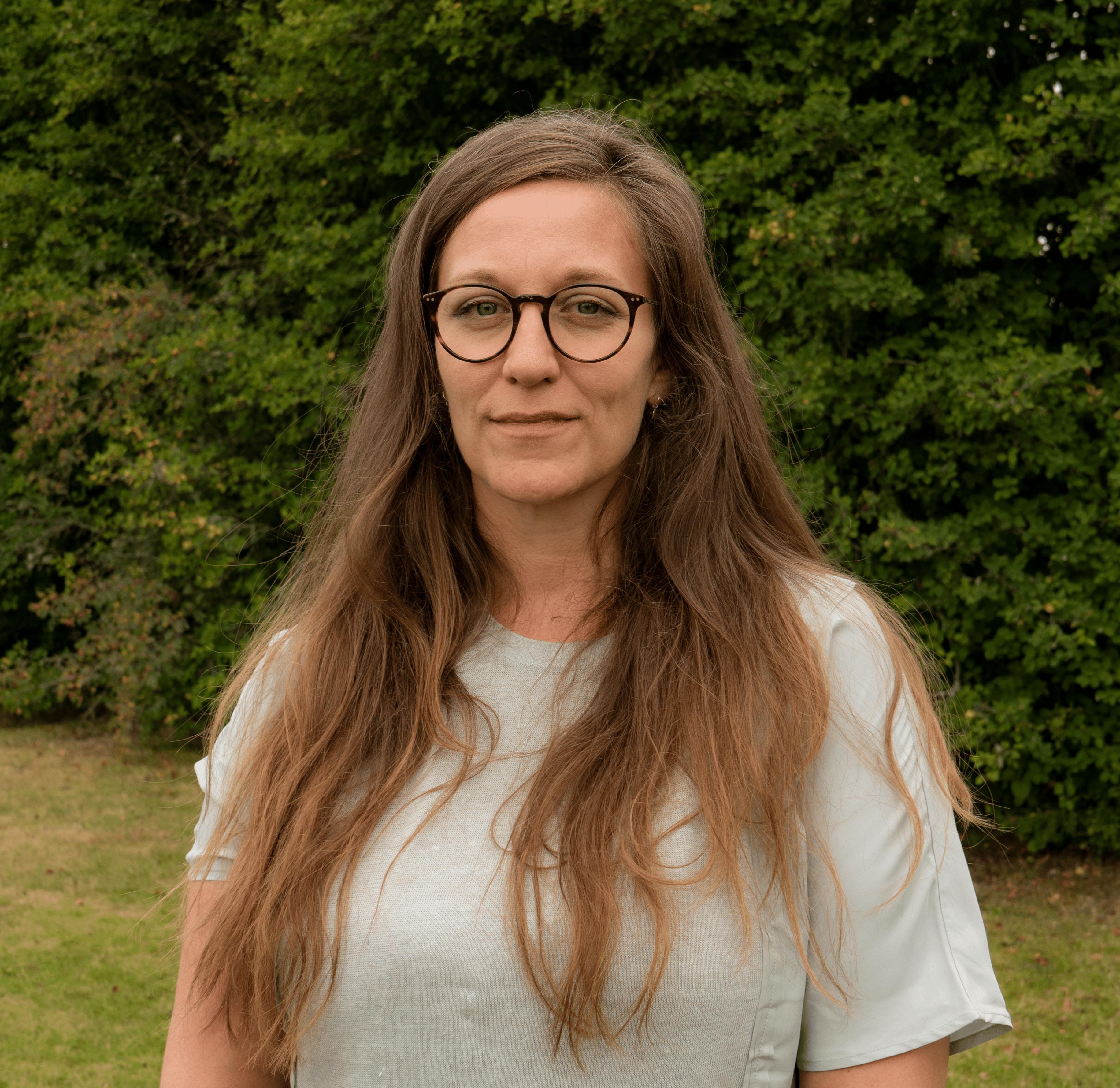 Porträtt av Josefina Tengvall, lärare på allmän kurs. Foto.