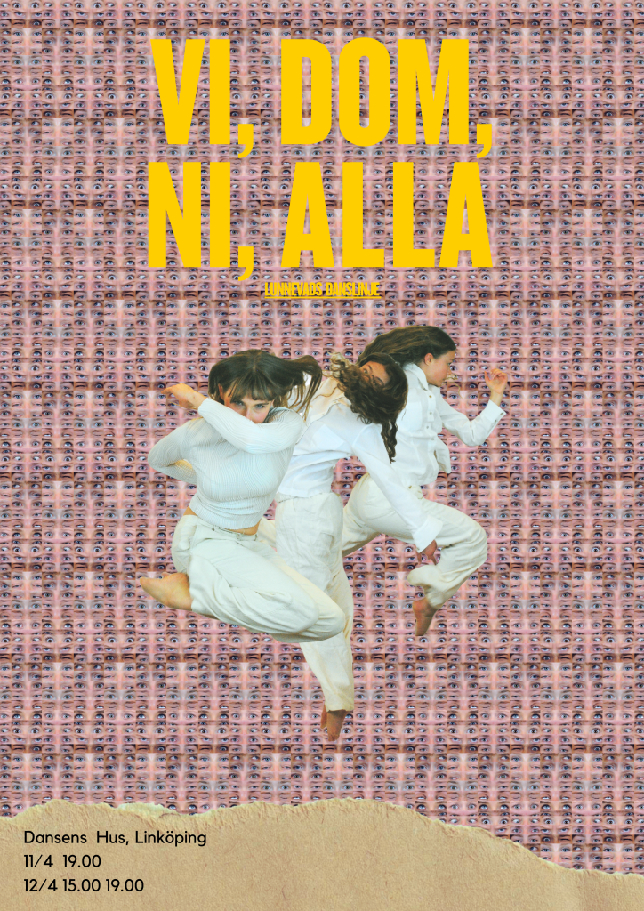 Affisch danslinjens slutproduktion 2025